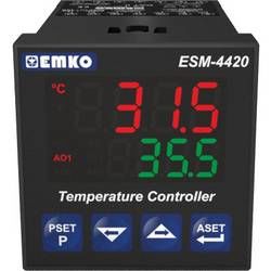 2bodový, P, PI, PD, PID termostat Emko ESM-4420.2.20.0.1/01.02/0.0.0.0, typ senzoru J , K, R , S , T , Pt100, -200 do 1700 °C, relé 5 A, SSR
