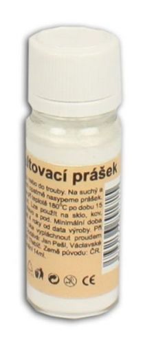 Smaltovací prášek 10g - barva čirá