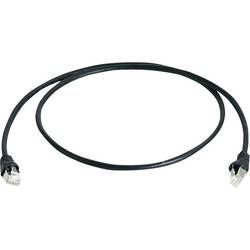 Síťový kabel RJ45 Telegärtner L00006A0056, CAT 6A, S/FTP, 50.00 m, černá