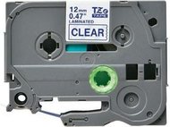 Kompatibilní páska s Brother TZ-133 / TZe-133, 12mm x 8m, modrý tisk / průhledný podklad