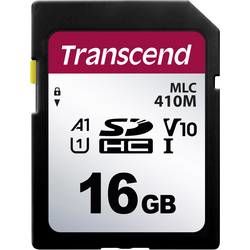 Paměťová karta SD, 16 GB, Transcend TS16GSDC410M TS16GSDC410M, Class 10 UHS-I