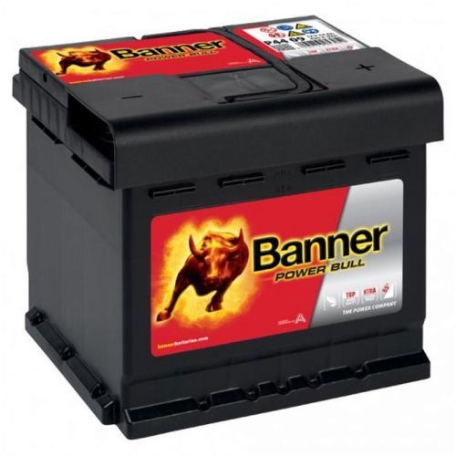 Autobaterie / akumulátor kyselino-olověný Banner Power Bull 12V 44Ah P4409