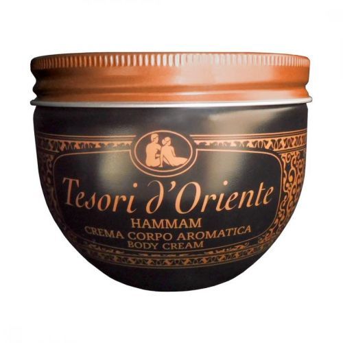 Tesori d'Oriente (Itálie) TESORI d'ORIENTE Tělový krém 300ml Vůně Tesori: HAMMAM - Argan Oil and Orange Blossom