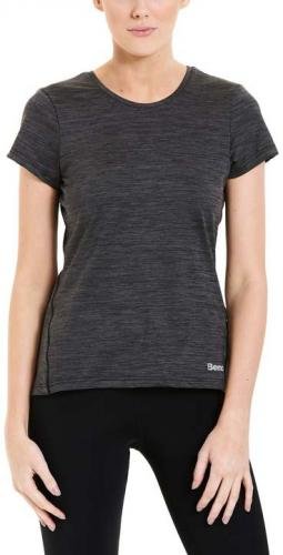 triko BENCH - Mesh Panel Tee Phantom Marl (MA1015)