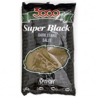 Sensas 3000 Super Black Salee (slaná) Gardons PLOTICE 1kg