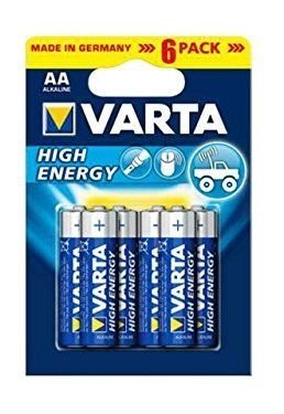 Varta High Energy LR06 AA 6 Pack