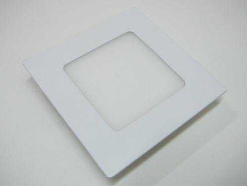 LED Solution Bílý vestavný LED panel hranatý 120 x 120mm 6W stmívatelný Barva světla: Teplá bílá 191071_10289