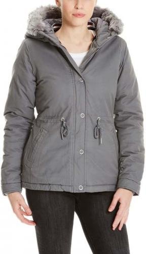 bunda BENCH - Padded Jacket With Fur Lining Dark Grey (GY149)