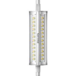 LED žárovka Philips Lighting 78037100 230 V, 14 W = 100 W, teplá bílá, A+ (A++ - E), tvar tyče, stmívatelná, 1 ks