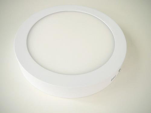 T-LED LED panel kulatý přisazený 18W 220mm Teplá bílá 10286