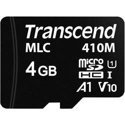 Paměťová karta microSD, 4 GB, Transcend TS4GUSD410M, Class 10 UHS-I