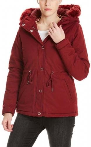 bunda BENCH - Padded Jacket With Fur Lining Cabernet (RD11343)