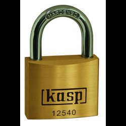 Visací zámek na klíč Kasp K12560A3, 60 mm, zlatožlutá