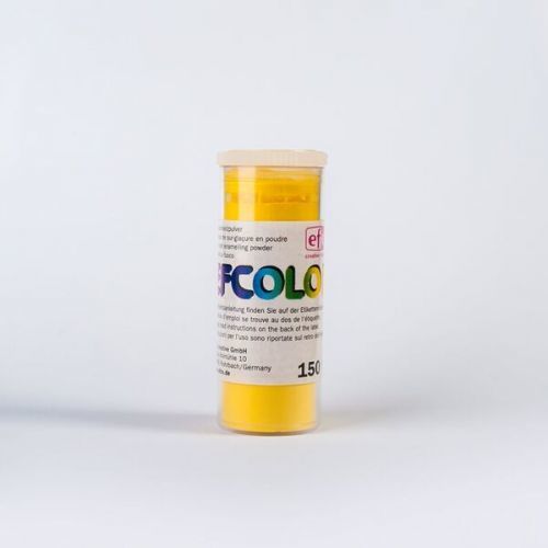 Efcolor - Smaltovací prášek , 10ml - žlutý