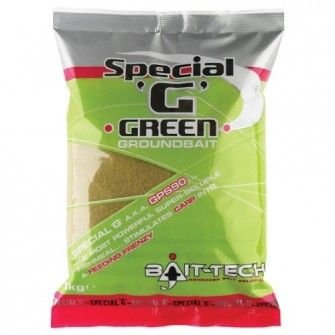 Bait-Tech Krmítková směs Groundbaits Special-G Green 1kg