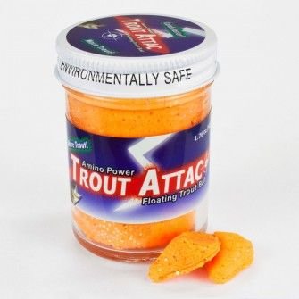Těsto na pstruhy TROUT ATTAC Orange Flash (oranžová) - 50 g