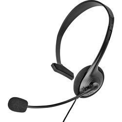 Telefonní headset Renkforce na kabel, mono, černá