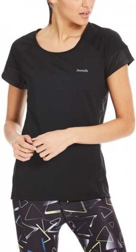 triko BENCH - Fabric Mix Tee Black Beauty (BK11179)