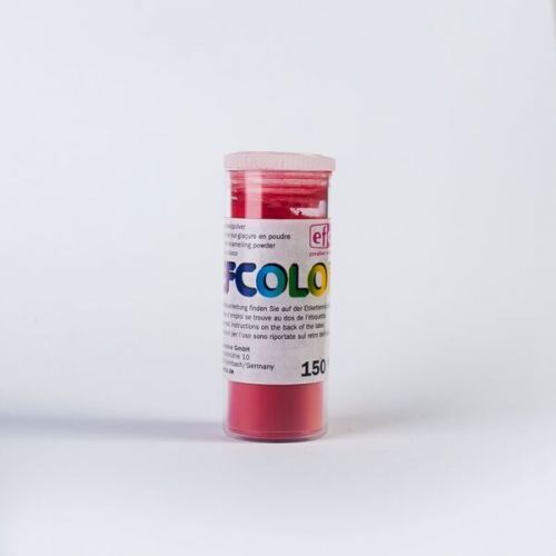 Efcolor - Smaltovací prášek , 10ml - červený