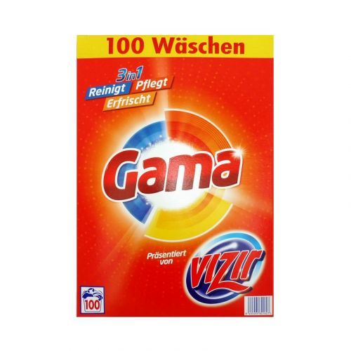 Vizir (Německo) VIZIR&Gama 3v1 Prací prášek univerzální 6,5kg (100dávek)