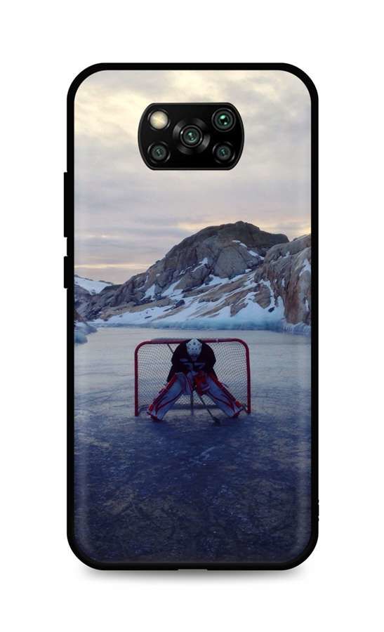 Kryt TopQ Xiaomi Poco X3 silikon Hockey Goalie 60933
