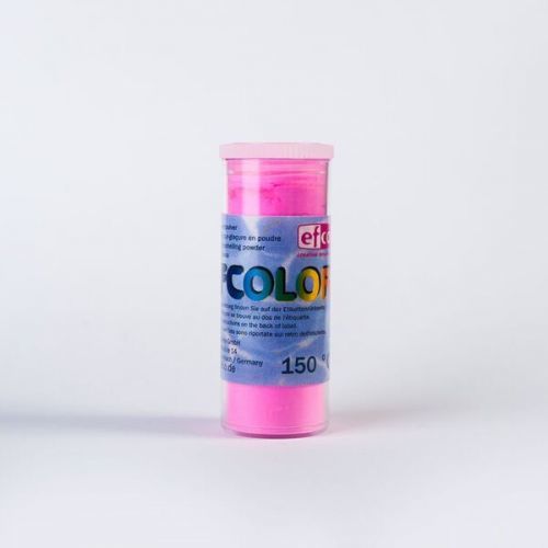 Efcolor - Smaltovací prášek , 10ml - neonově růžový