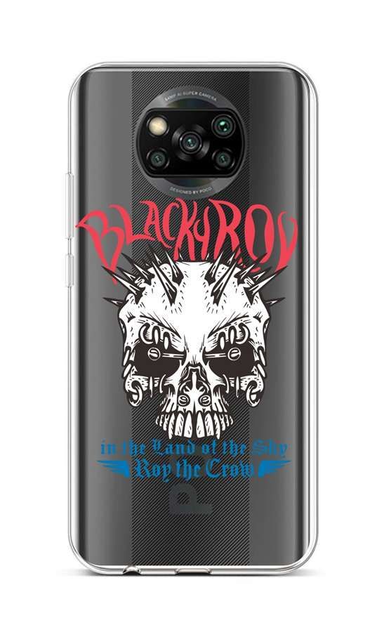 Kryt TopQ Xiaomi Poco X3 silikon Black Roy 60830