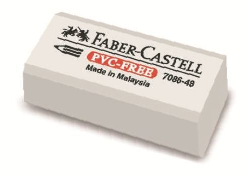 Stěrací pryž Faber-Castell PVC-FREE 7086