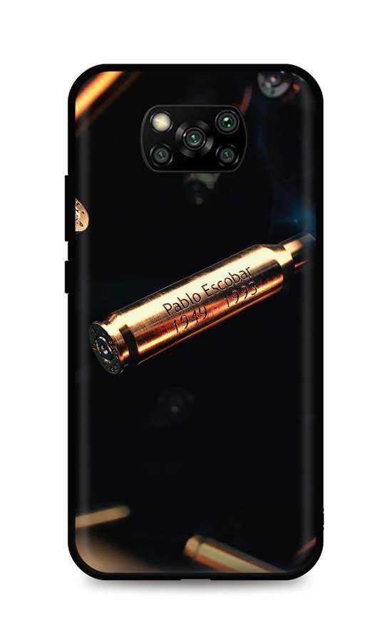 Kryt TopQ Xiaomi Poco X3 silikon Pablo Escobar Bullet 60907