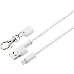 IPhone/iPad/iPod USB kabel Renkforce RF-4537330, 0.95 m, bílá