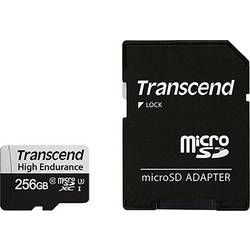 Paměťová karta microSDXC, 256 GB, Transcend 350V, Class 10, UHS-I
