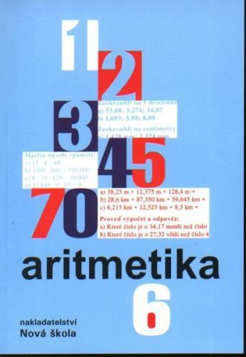 Aritmetika 6.r.  - učebnice - Rosecká Zdena, Čuhajová Vladimíra