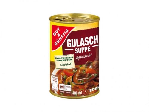Gut und Günstig (Německo) G&G Gulášová polévka 400ml