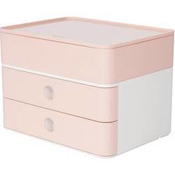 HAN SMART-BOX PLUS ALLISON 1100-86 box se zásuvkami, růžová, bílá, Počet zásuvek: 2