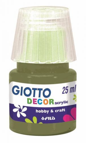 Akrylová barva Giotto Decor matt  25 ml - olivová