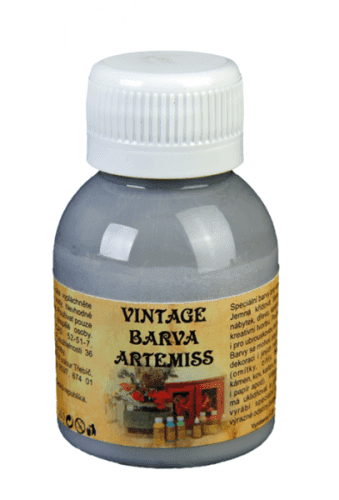 Křídová VINTAGE barva - šedá, 110 g