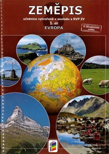 Zeměpis 8. roč., 1. díl - učebnice Evropa v souladu s RVP ZV - Hübelová D., Chalupa P.