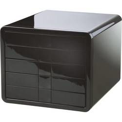 HAN i-Box 1551-13 box se zásuvkami, černá, DIN A4, DIN C4 , Počet zásuvek: 5