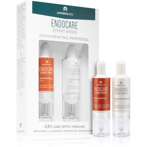 Endocare Expert Drops rozjasňující sérum pro sjednocení barevného tónu pleti 2x10 ml