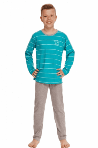 Taro 2621 Harry Z'22 Chlapecké pyžamo 110 tmavě modrá