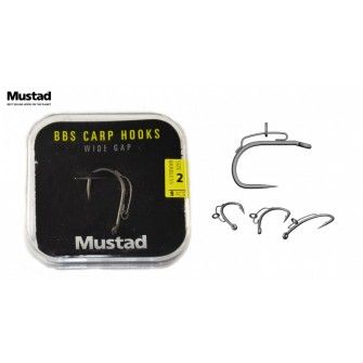 Háček Mustad BBS Wide Gap vel.4 / 5ks - BEZ PROTIHROTU!