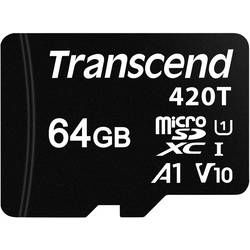Paměťová karta microSD, 64 GB, Transcend TS64GUSD420T, Class 10 UHS-I