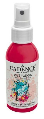 Textilní barva ve spreji Cadence, 100 ml - fuchsiová