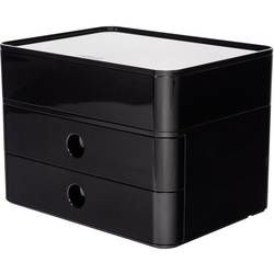 HAN SMART-BOX PLUS ALLISON 1100-13 box se zásuvkami, černá, bílá, Počet zásuvek: 2