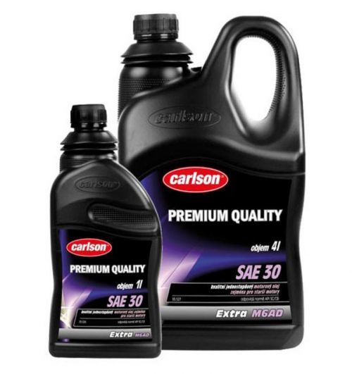 Minerální motorový olej Carlson Premium SAE 30 Extra M6AD 1l