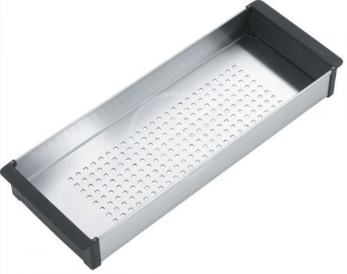 FRANKE Příslušenství Odkapávací miska pro dřezy, 159x429x54 mm, nerez/plast 112.0394.981