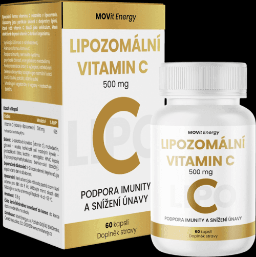 MOVit Energy  MOVit Lipozomální Vitamin C 500 mg 60 kapslí