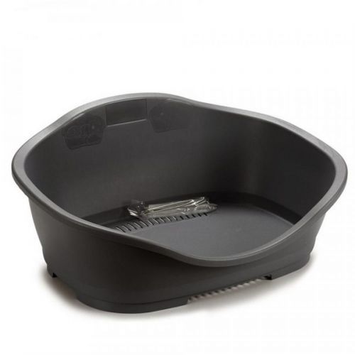 Stefanplast Pelíšek pro domácího mazlíčka Šedý Plastické (49 x 27,5 x 68 cm)