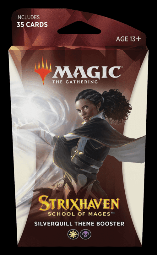 Wizards of the Coast MTG - Strixhaven: School of Mages Theme Booster Varianta: Silverquill Theme Booster