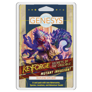 FFG Genesys RPG Keyforge Secrets of the Crucible: Mutant Invasion